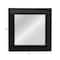 Hello Honey® 28" Black Bamboo Square Wall Mirror